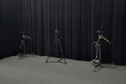 The studio floor